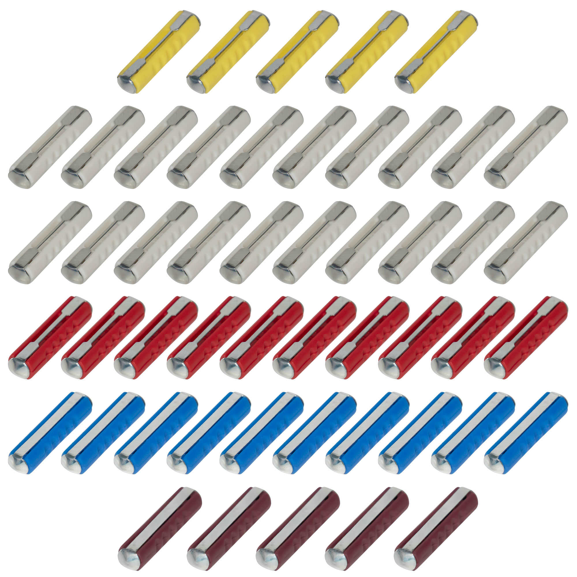 Fusible de torpedo 5A 8A 16A 25A 40A 25 piezas, 50 piezas, 100 piezas, 200 piezas - Imagen 9 de 11