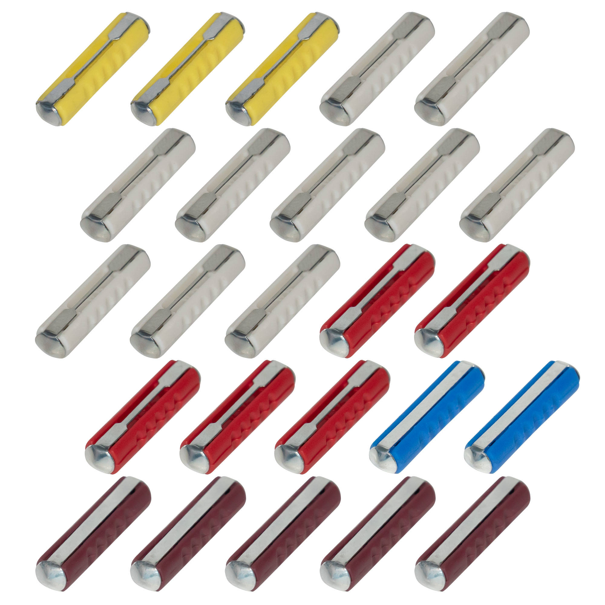Fusible de torpedo 5A 8A 16A 25A 40A 25 piezas, 50 piezas, 100 piezas, 200 piezas - Imagen 8 de 11
